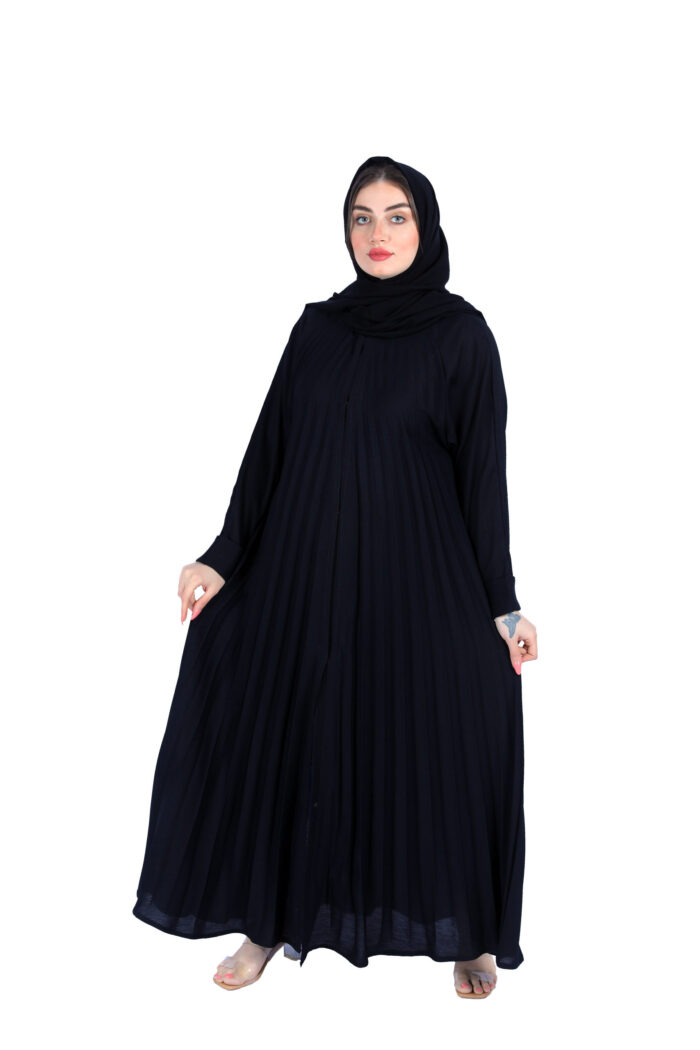 ⁦عبايه كلوش قماش كسر⁩ - الصورة ⁦5⁩