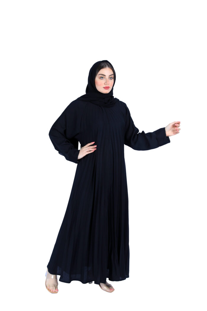 ⁦عبايه كلوش قماش كسر⁩ - الصورة ⁦2⁩