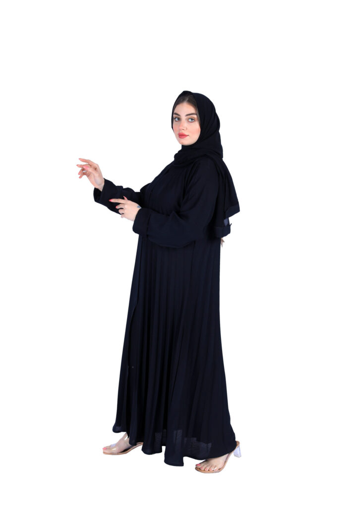 ⁦عبايه كلوش قماش كسر⁩ - الصورة ⁦3⁩