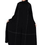 عباية كلوش النورس مخطط 0002