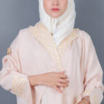 عبايه كريب بيج بياقة بليزر