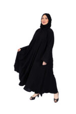 ⁦عباية مغلقة بكسرة كلوش⁩ - الصورة ⁦4⁩
