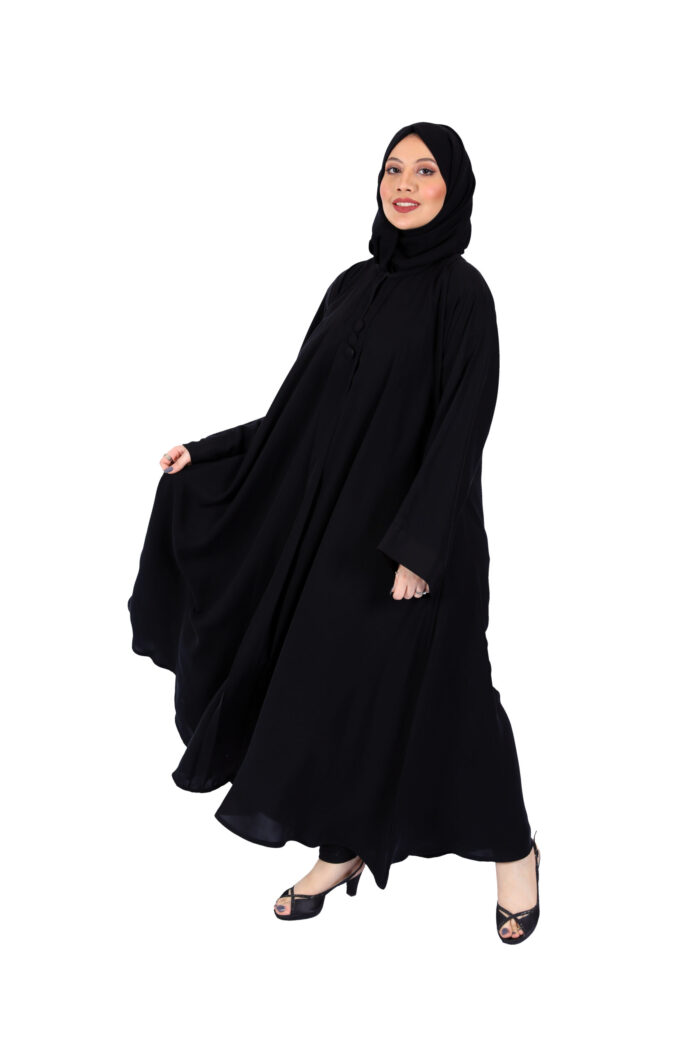 ⁦عباية مغلقة بكسرة كلوش⁩ - الصورة ⁦4⁩