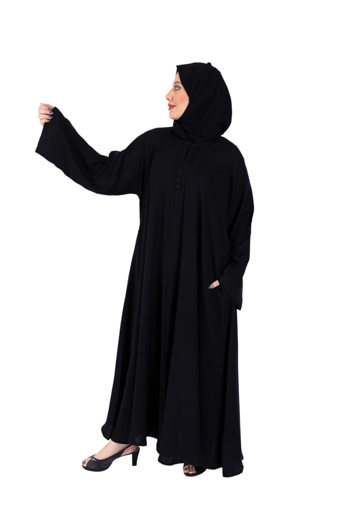⁦عباية مغلقة بكسرة كلوش⁩ - الصورة ⁦7⁩