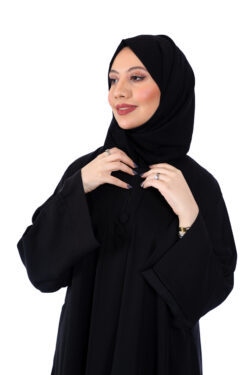 عباية مغلقة بكسرة كلوش 0034