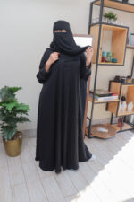 ⁦عباية مغلقة بكسرة كلوش⁩ - الصورة ⁦5⁩