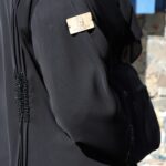 عباية كلوش نواعم بشك على الأكمام و الأجناب بشكل مميز