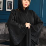 عباية كلوش بكم محدده بدانتيل