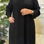 عباية نواعم بجيوب مخفى وسحاب امامية