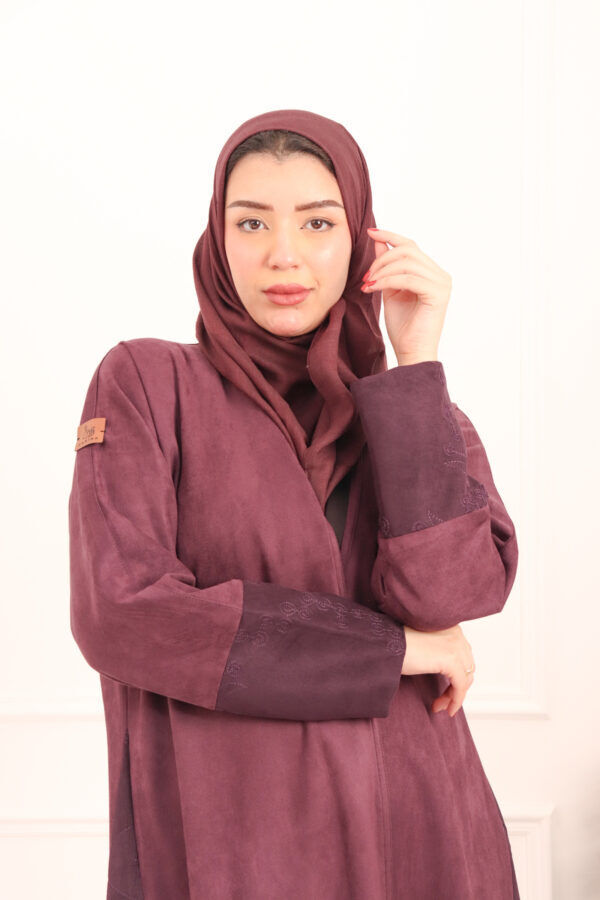 ⁦عبايه شامواه موف بتطرزه من اجناب⁩ - الصورة ⁦5⁩