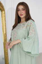 جلابيه تيفاني بخرز من صدر منتد الى اكتاف