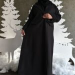 عباية شتوية رسمية جوخ بقصة وبياقه مميزة