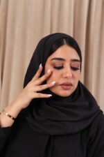 ⁦طرحه اسود لنن⁩ - الصورة ⁦4⁩