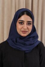⁦طرحه كحلي لنن⁩ - الصورة ⁦2⁩