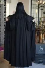 ⁦عباية كلوش سادة بكسر مريحة⁩ - الصورة ⁦2⁩