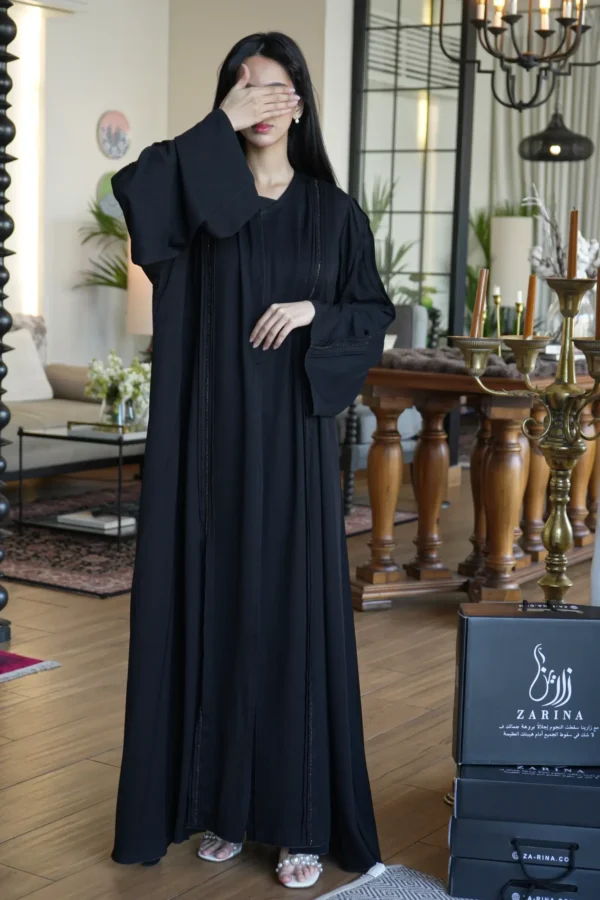 ⁦عباية كلوش نواعم بدقات⁩ - الصورة ⁦6⁩