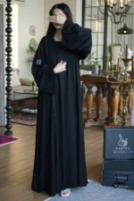 ⁦عباية كلوش نواعم بدقات⁩ - الصورة ⁦4⁩