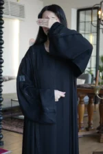 ⁦عباية كلوش نواعم بدقات⁩ - الصورة ⁦3⁩