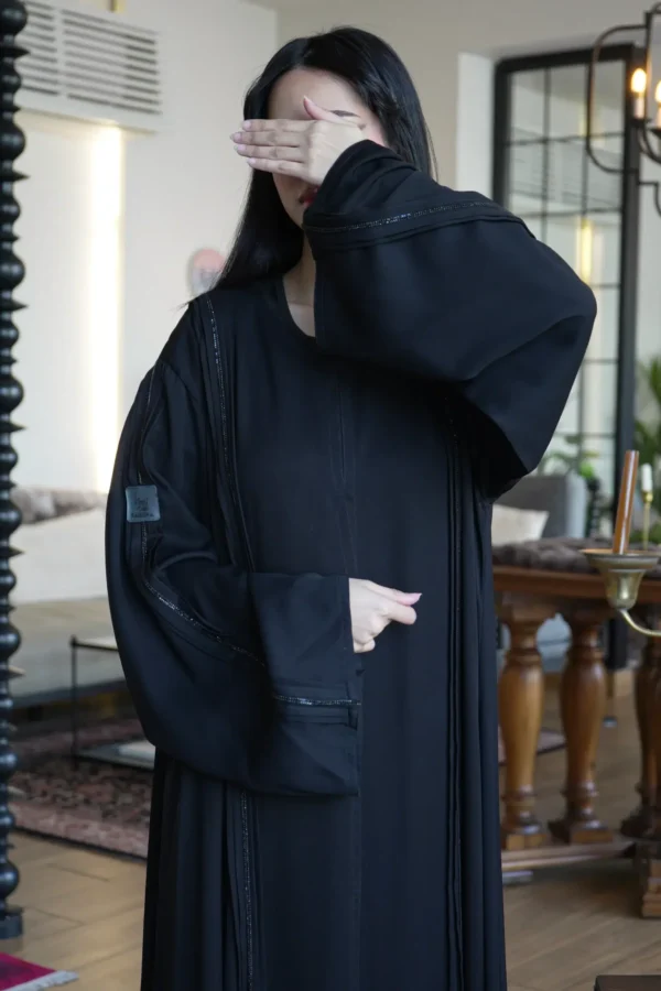 ⁦عباية كلوش نواعم بدقات⁩ - الصورة ⁦3⁩