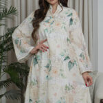 جلابية تركواز مورده بتيفاني