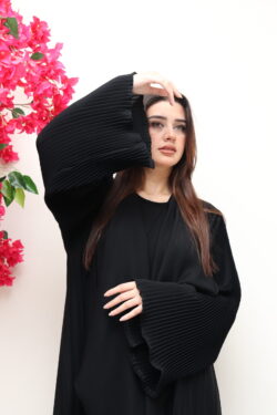 عبايه قماش كسر كامل ساده