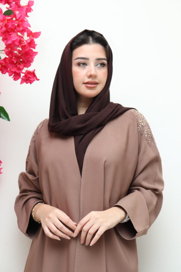 ⁦عبايه بيج بشك من اكتاف⁩ - الصورة ⁦12⁩