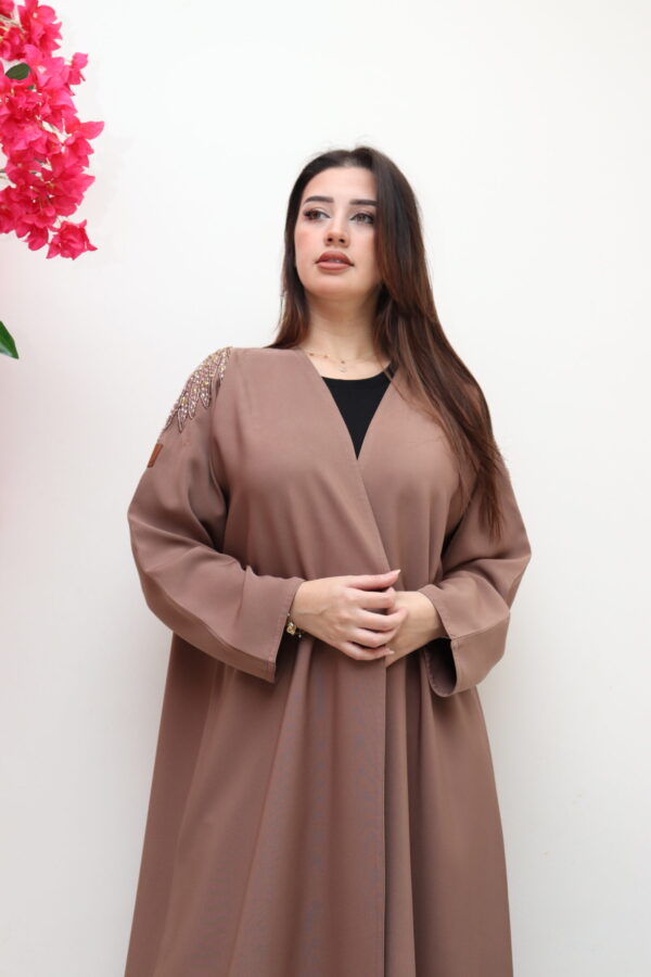 ⁦عبايه بيج بشك من اكتاف⁩ - الصورة ⁦10⁩