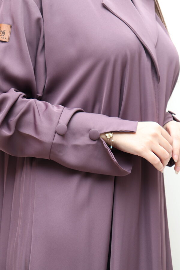 ⁦عباية موف بليزر و بكسرات من الخلف⁩ - الصورة ⁦5⁩