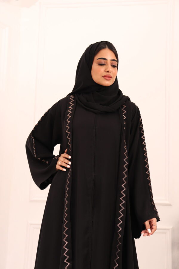 ⁦عبايه كلوش تطرير نحاسي مطفى⁩ - الصورة ⁦5⁩