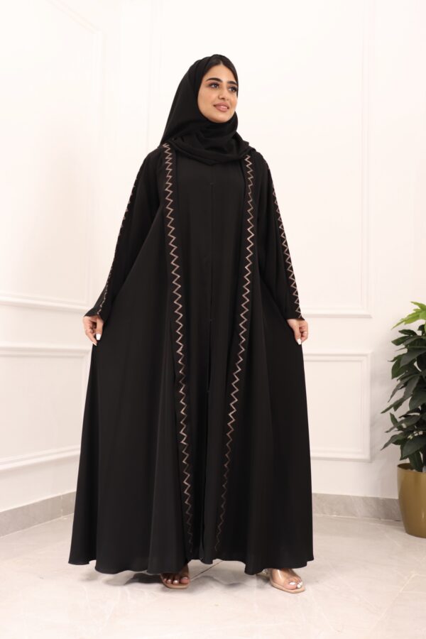 ⁦عبايه كلوش تطرير نحاسي مطفى⁩ - الصورة ⁦8⁩