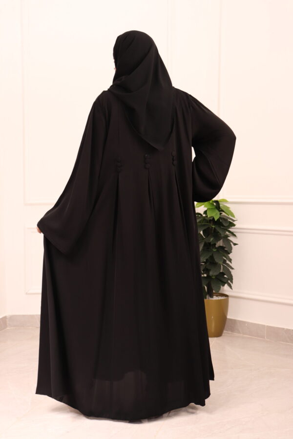 ⁦عباية كلوش سادة بكسر مريحة⁩ - الصورة ⁦7⁩