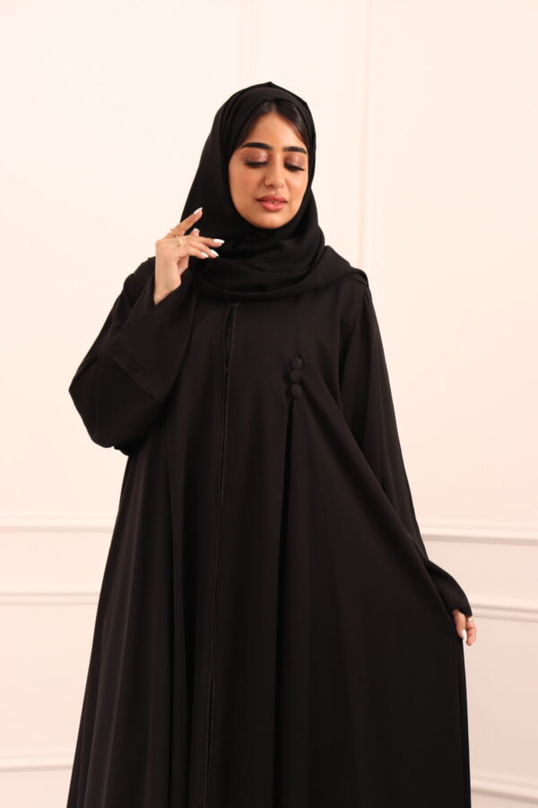 ⁦عباية كلوش سادة بكسر مريحة⁩ - الصورة ⁦12⁩