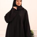 عباية كلوش بكسرات من الامام والخلف محدد بفصوص