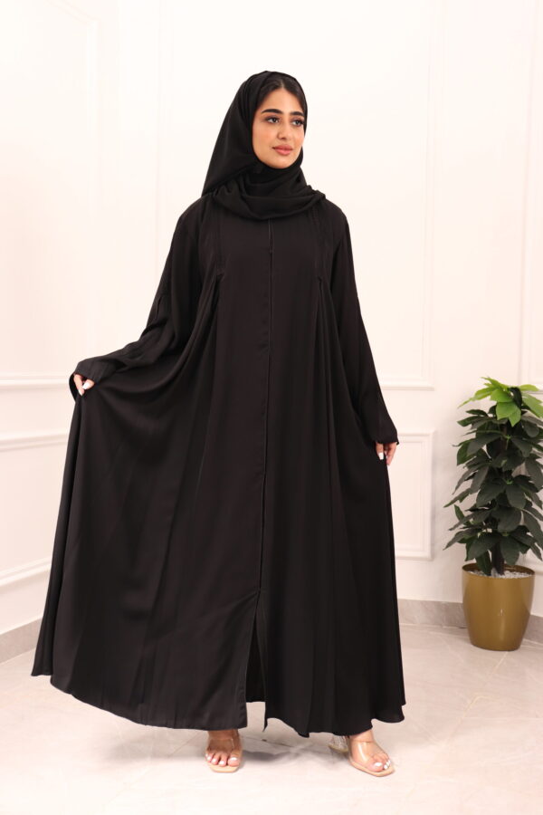 ⁦عبايه كلوش نواعم بقصة و سيع⁩ - الصورة ⁦6⁩