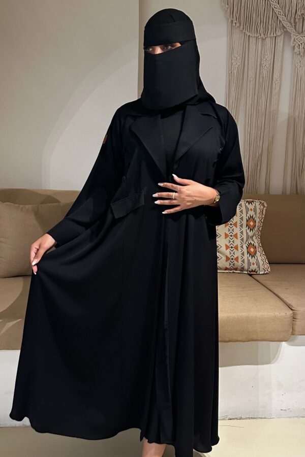 ⁦عبايه بليزر كلوش انترنت⁩ - الصورة ⁦5⁩