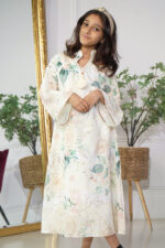 جلابية بناتي تركواز مورده بتيفاني