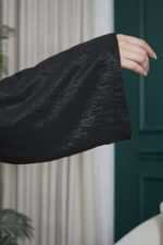 ⁦عبايه كلوش بقماش لماع دبل فيس⁩ - الصورة ⁦9⁩