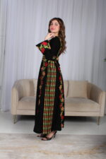 ⁦جلابية اردني مميزه بتطريز سدو ملونه⁩ - الصورة ⁦20⁩