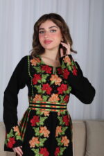 ⁦جلابية اردني مميزه بتطريز سدو ملونه⁩ - الصورة ⁦12⁩