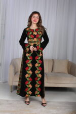 ⁦جلابية اردني مميزه بتطريز سدو ملونه⁩ - الصورة ⁦15⁩