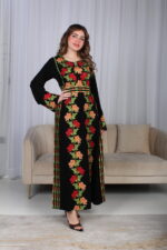 ⁦جلابية اردني مميزه بتطريز سدو ملونه⁩ - الصورة ⁦16⁩