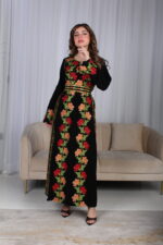 ⁦جلابية اردني مميزه بتطريز سدو ملونه⁩ - الصورة ⁦18⁩