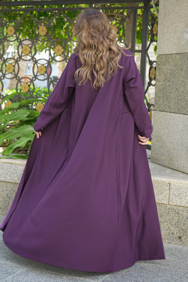 ⁦عباية بليزر موف رسمية بجيوب⁩ - الصورة ⁦7⁩