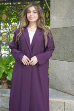 ⁦عباية بليزر موف رسمية بجيوب⁩ - الصورة ⁦9⁩