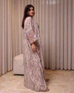 ⁦جلابية اماراتية بشك من جلق بني⁩ - الصورة ⁦3⁩