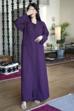 ⁦عباية بليزر موف رسمية بجيوب⁩ - الصورة ⁦8⁩