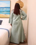 ⁦جلابية خليجية تيفاني تصميم ملكي⁩ - الصورة ⁦2⁩