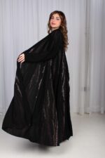 ⁦عباية دقات تطريز ملونه راقي⁩ - الصورة ⁦12⁩