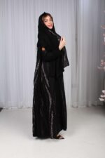 ⁦عباية دقات تطريز ملونه راقي⁩ - الصورة ⁦15⁩