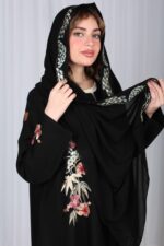 ⁦عباية شك ملون على شكل ورورد ملونة⁩ - الصورة ⁦18⁩